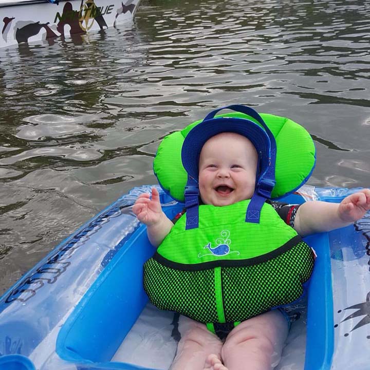 Bijoux Baby Vest Green 4-11 kg – Fox and Oak - Main Image