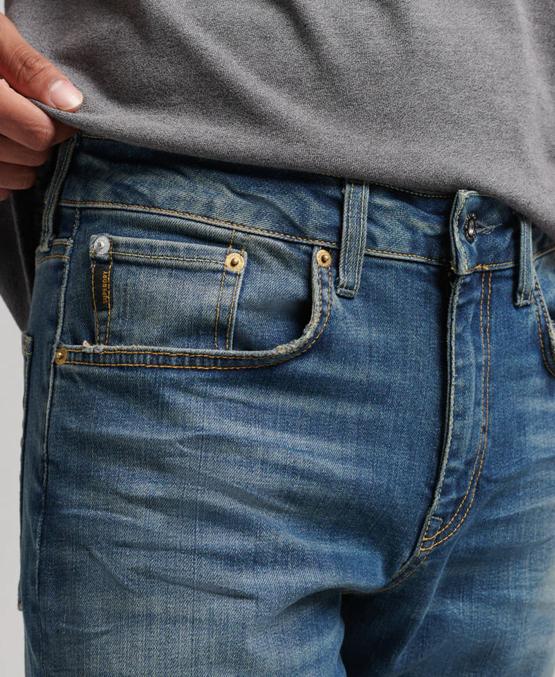 Vintage Slim Straight Jeans | Electric Vintage Custom