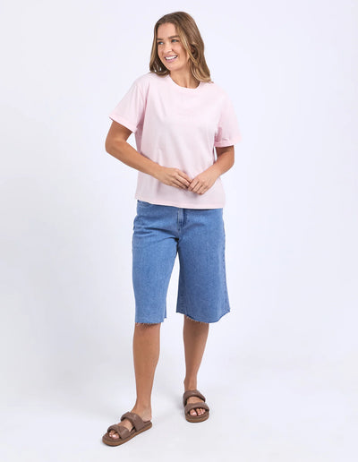 Huntleigh Oversized Tee | Pale Pink
