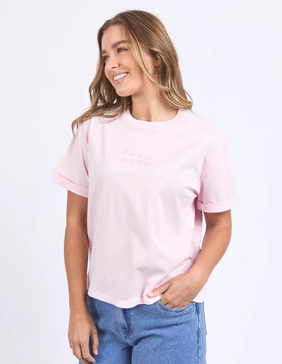 Huntleigh Oversized Tee | Pale Pink