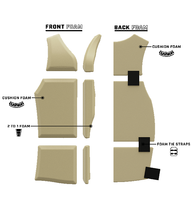 Ronix X Volcom | Life Vest (Black/White Clippings)