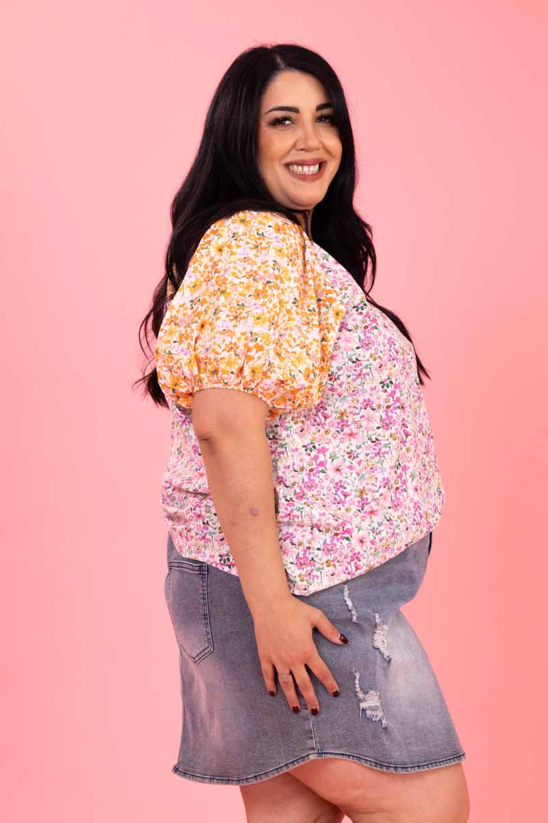 Ana Top | Floral