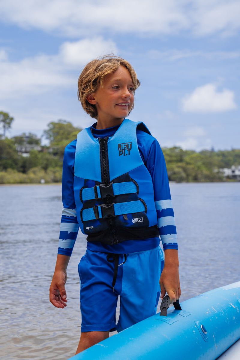 The Cause Boys Neoprene Life Vest | Blue