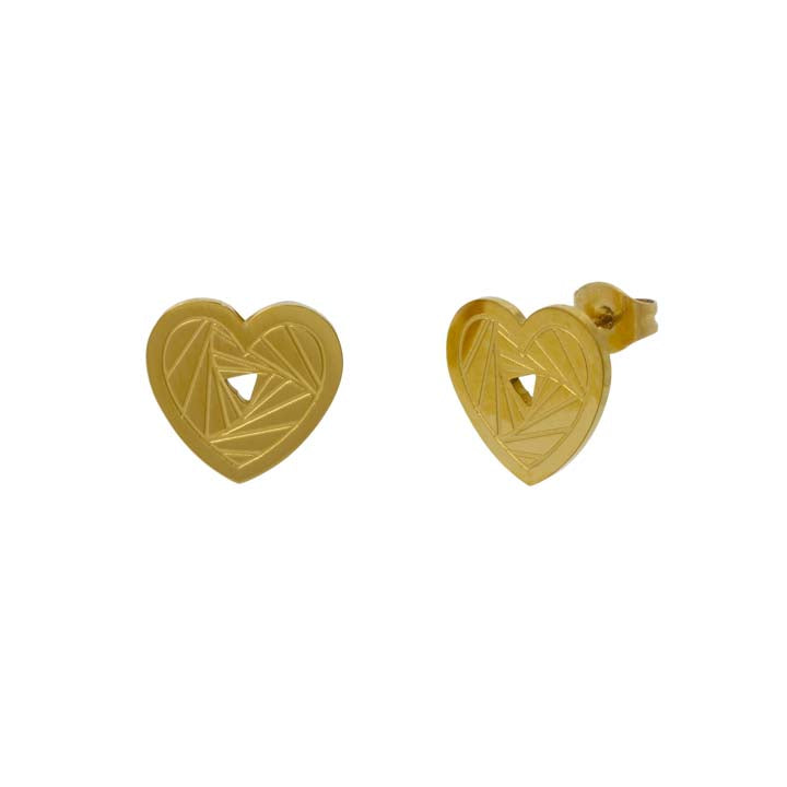 Cupid Earrings | Gold