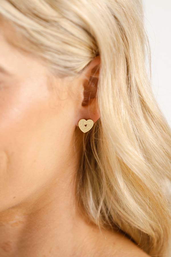 Cupid Earrings | Gold