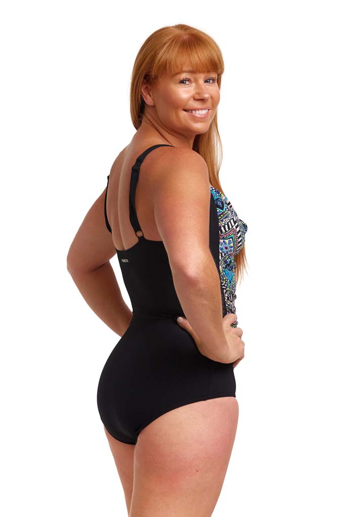 Ladies Ruched One Piece | Weave Please