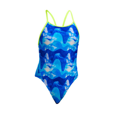Girl's Diamond Back One Piece | Dive In