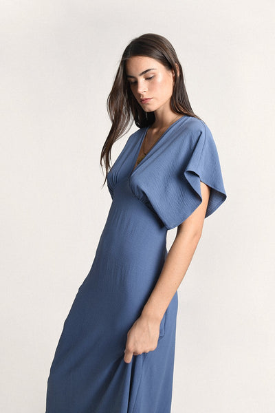 Maxi Dress | Blue Denim