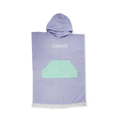 Poncho Towel | Light Purple Mint