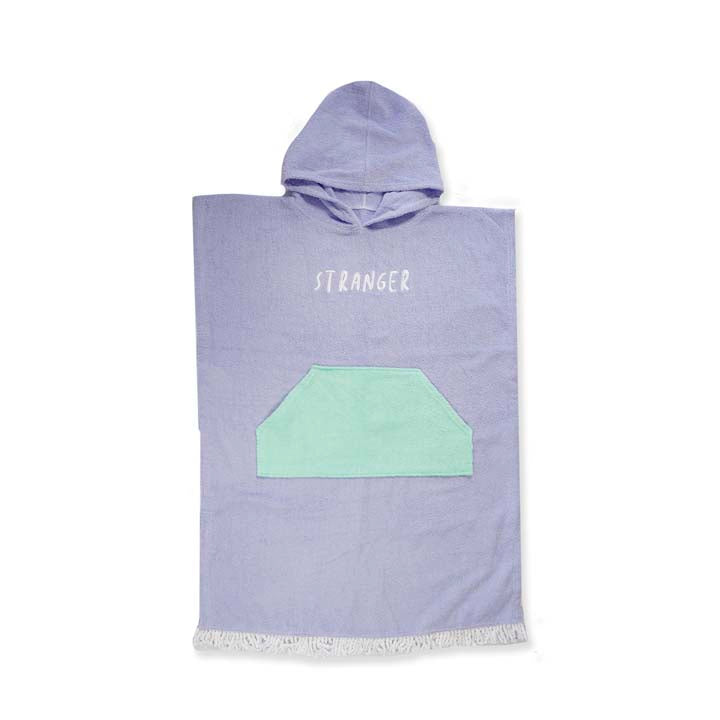 Poncho Towel | Light Purple Mint