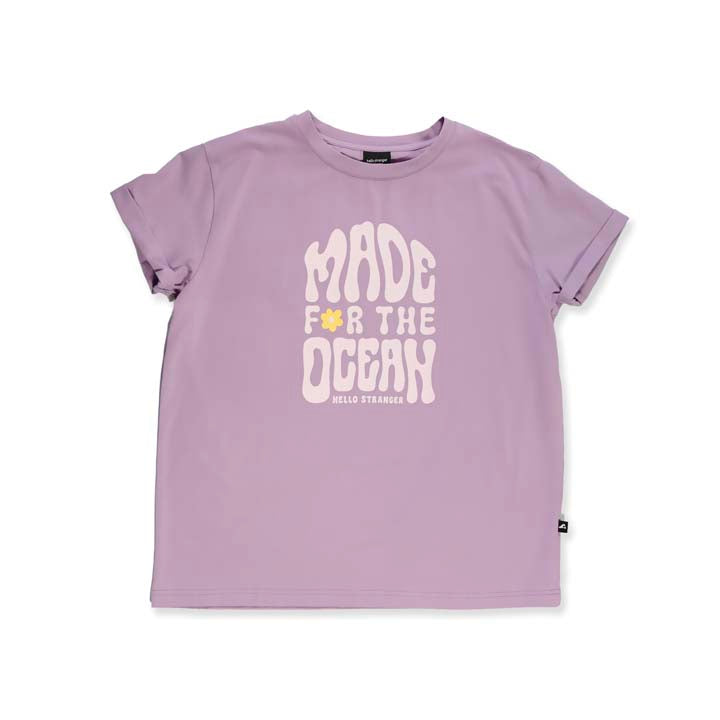 Made for the ocean Bailey Tee | Purple