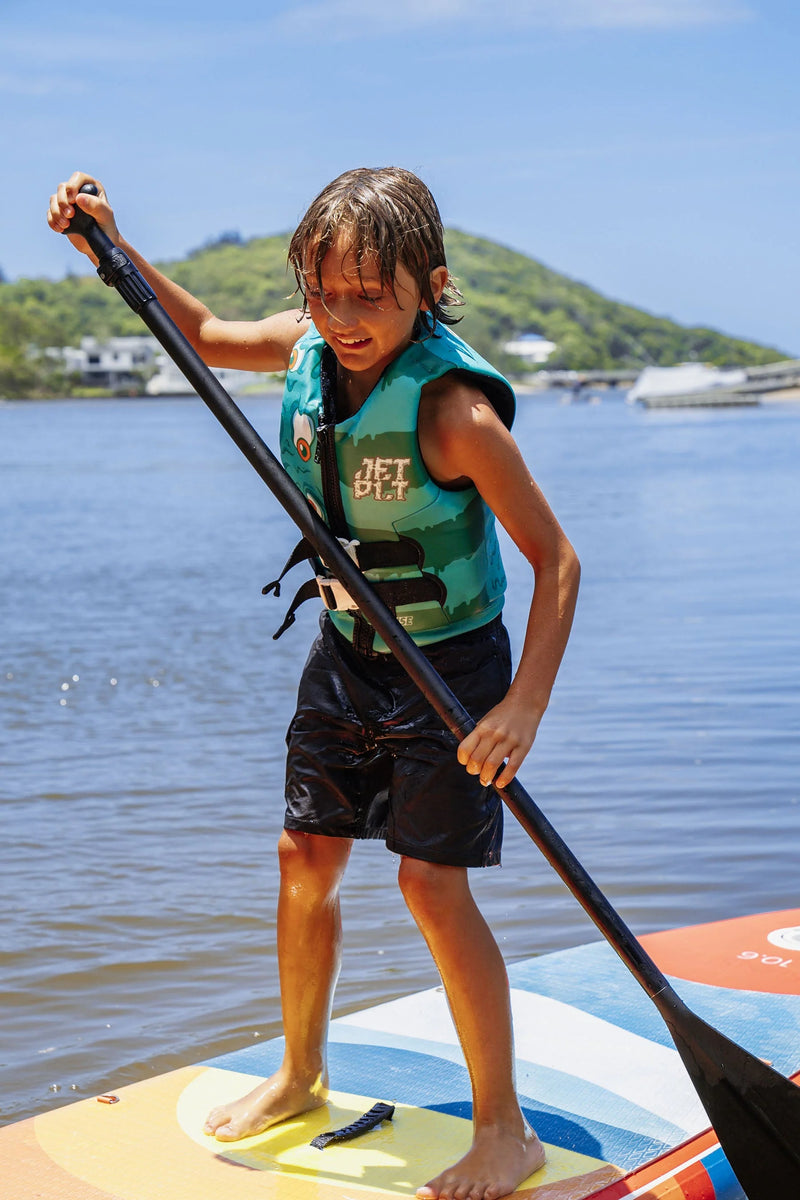 Cause Boys FE Youth Neoprene Eco Vest | Monster Green