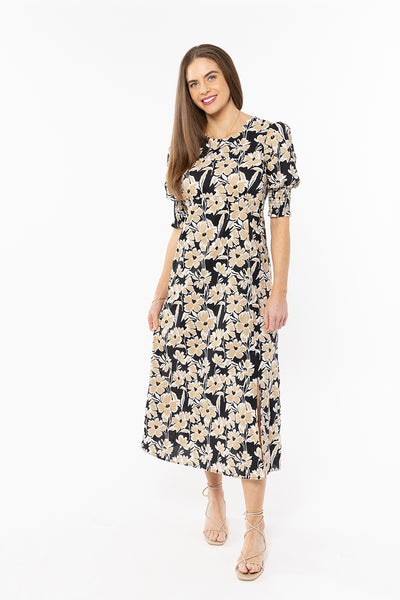 Sunset Dress | Caramel Bloom