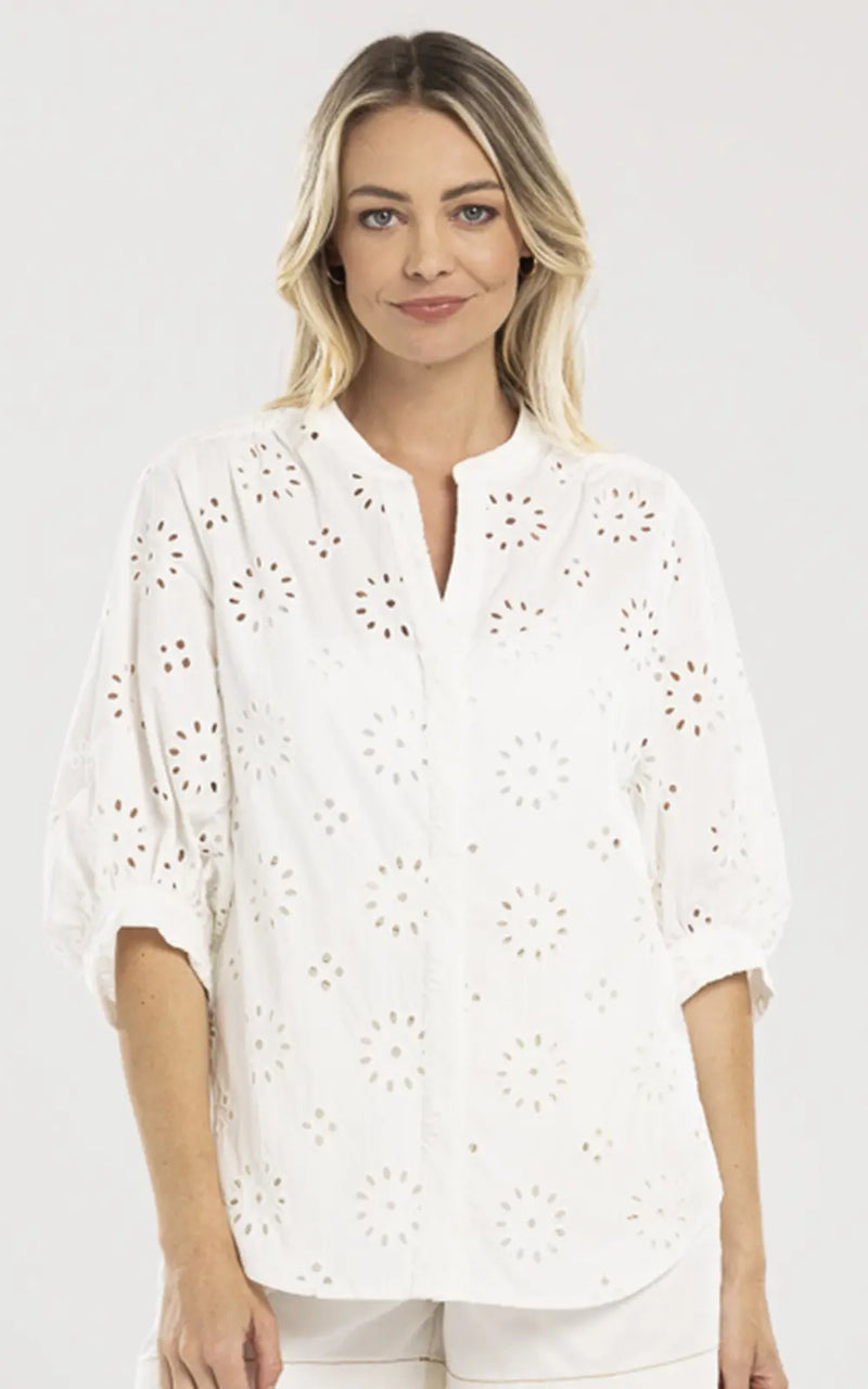 Rosa Shirt | Broderie