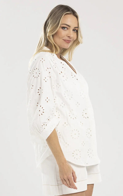 Rosa Shirt | Broderie