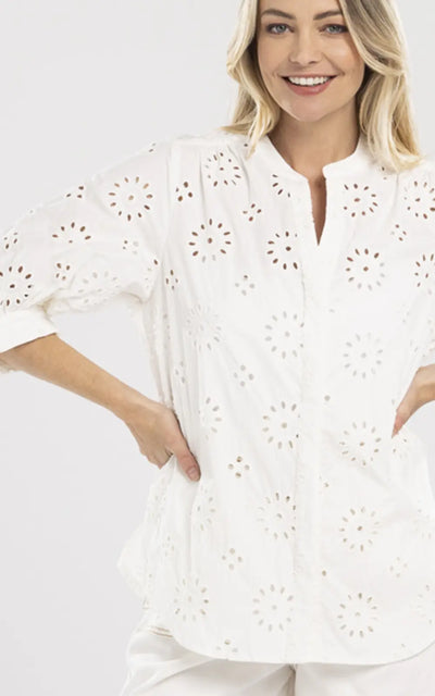 Rosa Shirt | Broderie