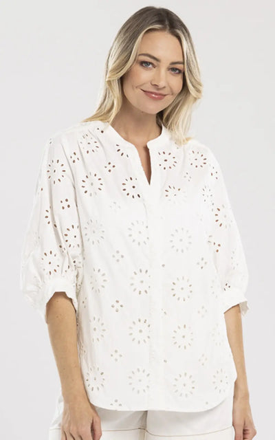 Rosa Shirt | Broderie