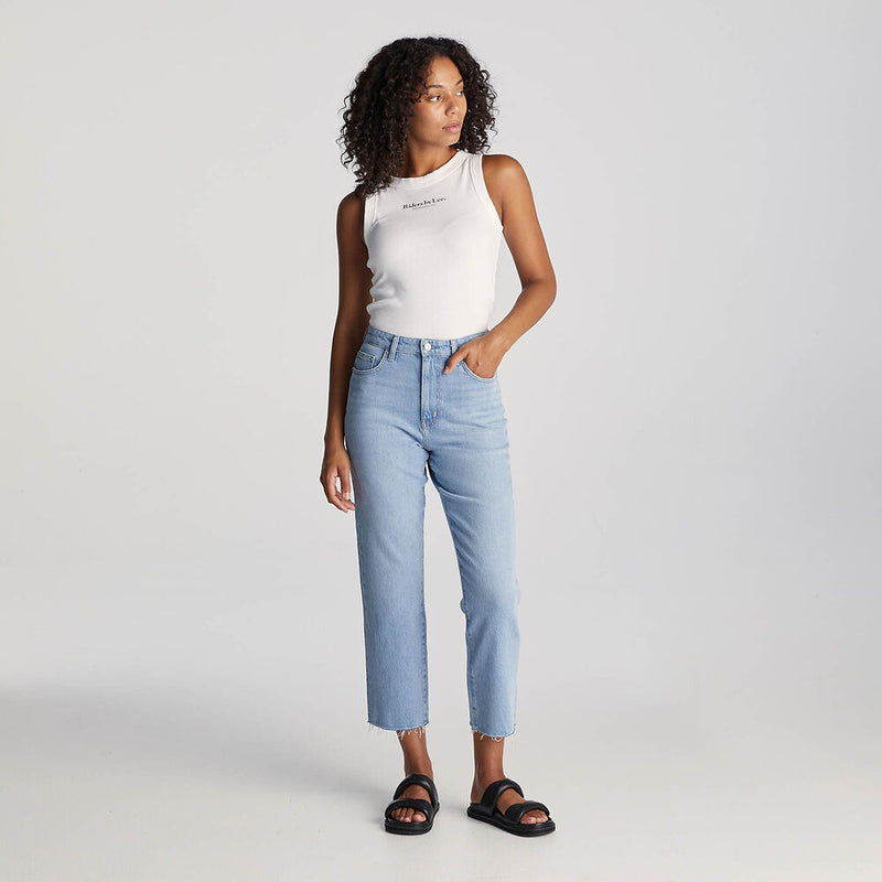 Petite | Hi Straight Jean | Blue Star