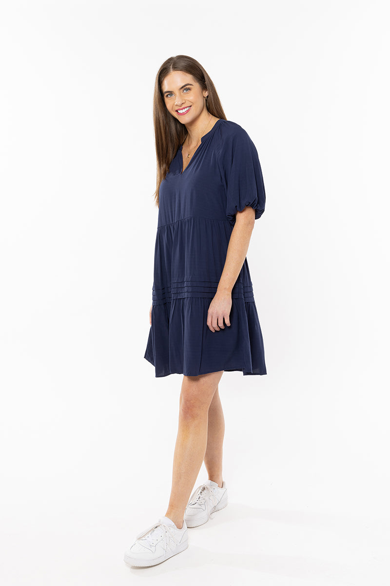 Courageous Mini Dress | Navy