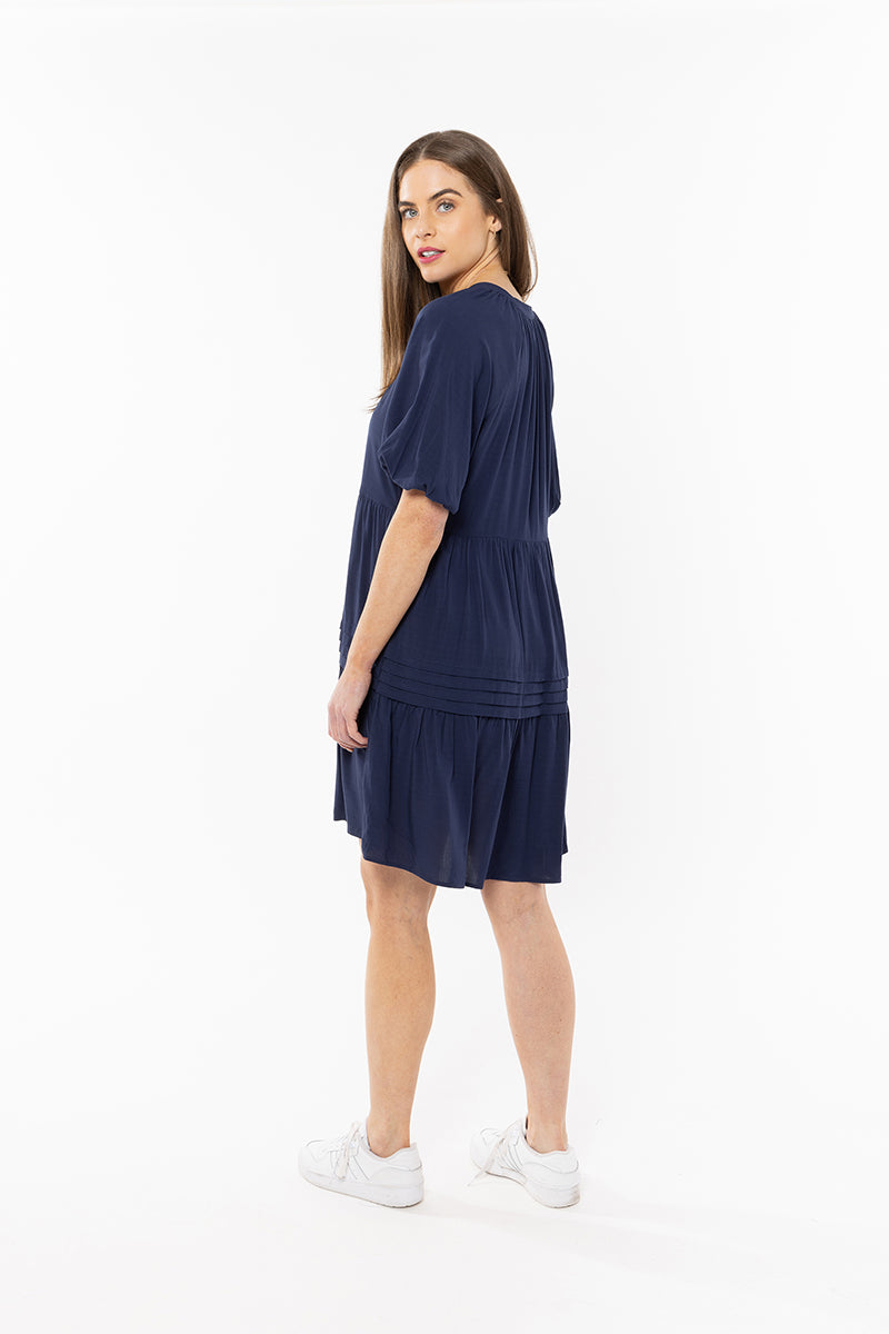 Courageous Mini Dress | Navy