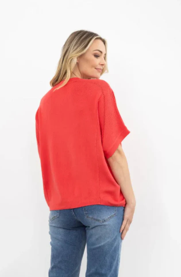 Ella Summer knit | Pink