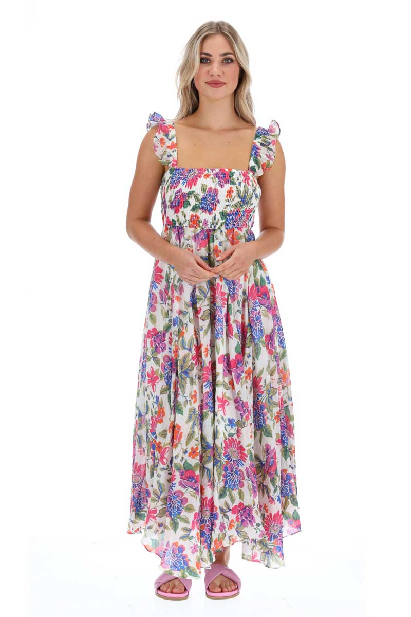 Tyler Midi Dress Floral