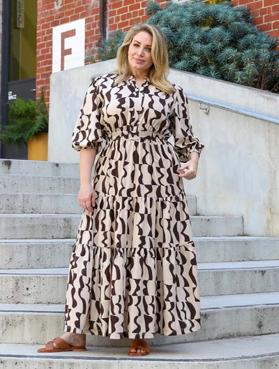 Zara Dress | Choc Print