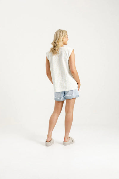 Daisy Top | Cream Daisies