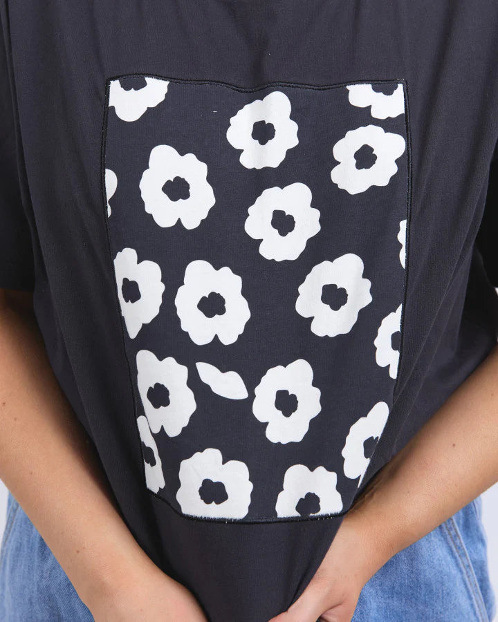 Azalea Tee | Navy