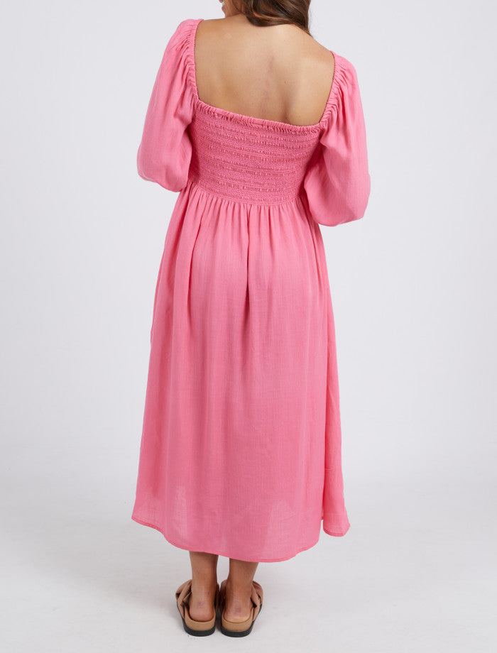 Dusk Midi Dress | Pink Lemonade