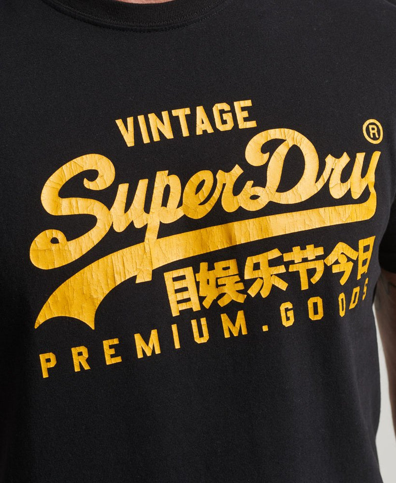 Vintage Logo Heritage Tee |  Black