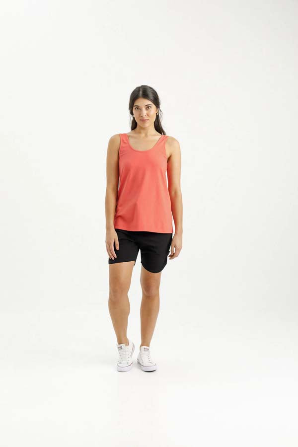 Apartment Shorts | Black with Berry X