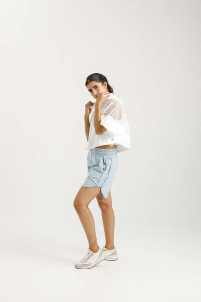 Trainer Tee | White