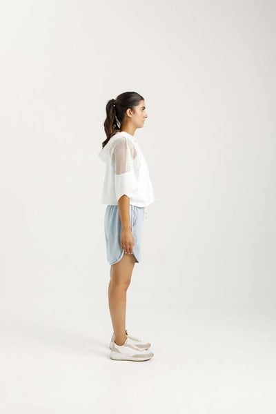 Trainer Tee | White