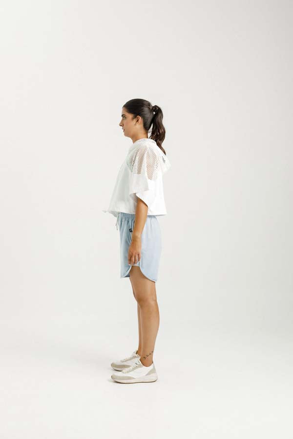 Trainer Tee | White