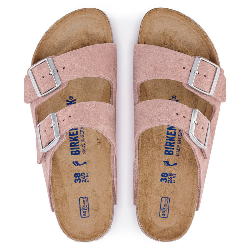 Arizona | Soft Footbed | Suede Pink Clay (narrow fit)