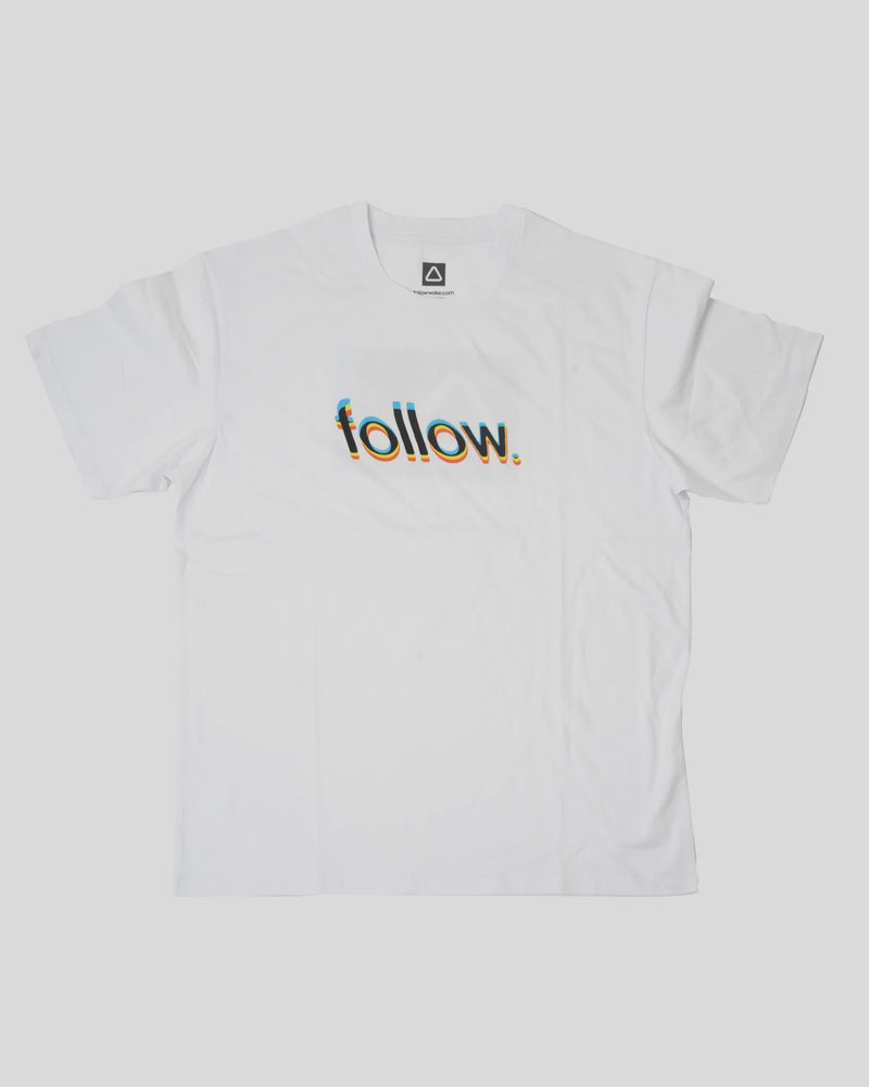 Glitch Tee | White