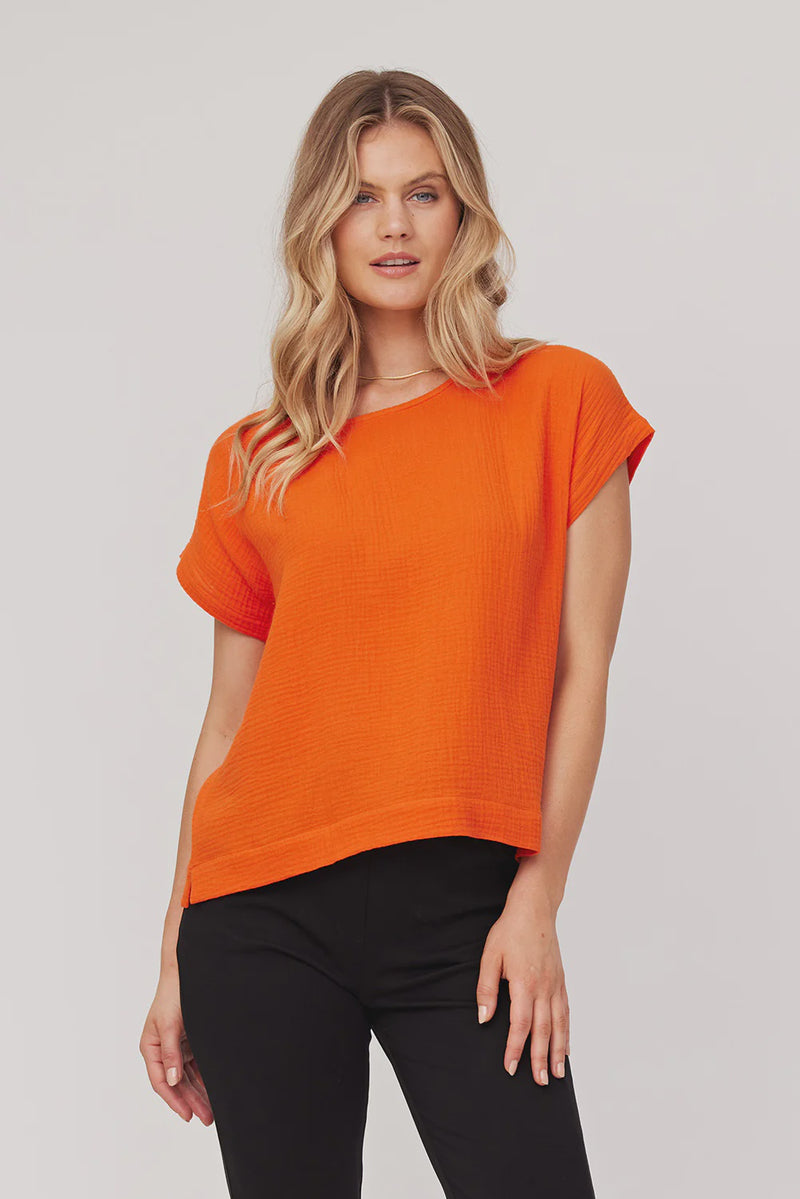 Melani Top | Orange