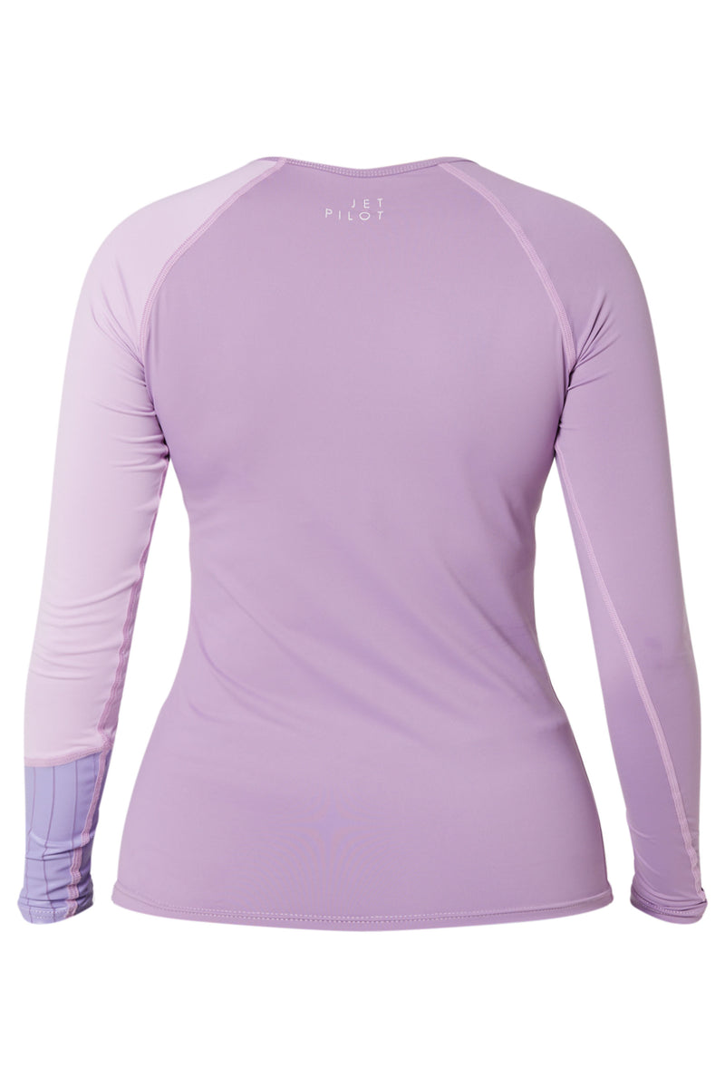 Cause L/S Ladies Rashie | Purple