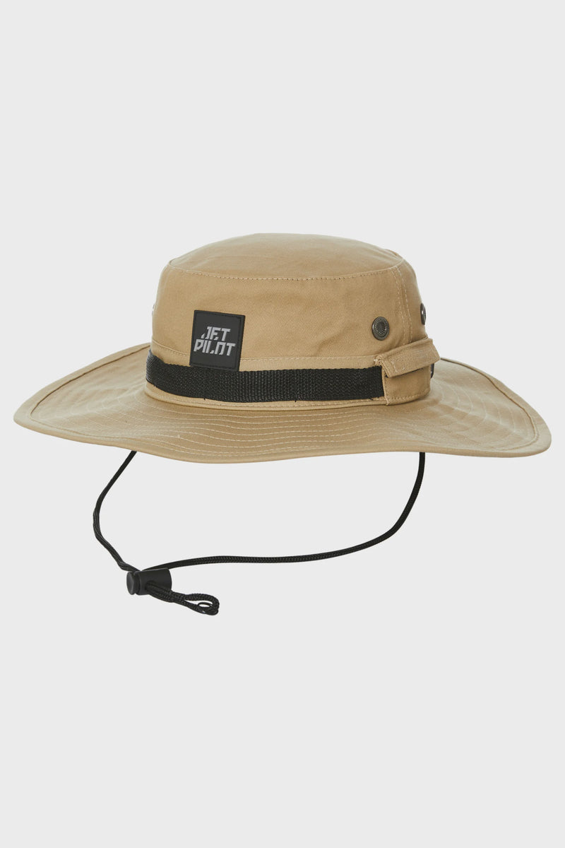 Hiker Mens Wide Brim Hat | Khaki