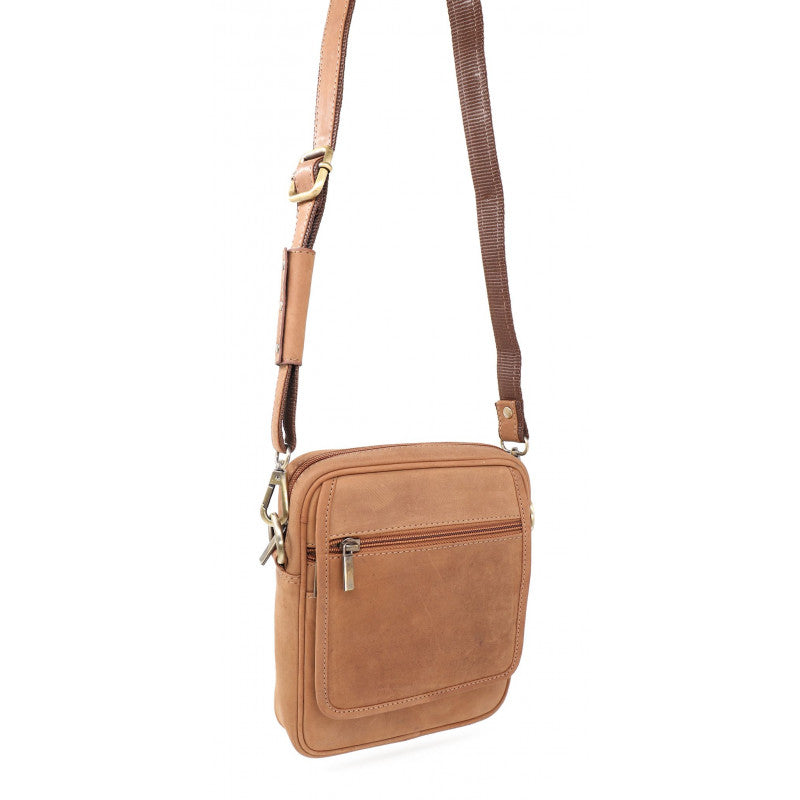 Jahleh Leather Bag | Hunter