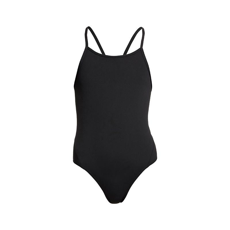 Diamond Back One Piece | Still Black