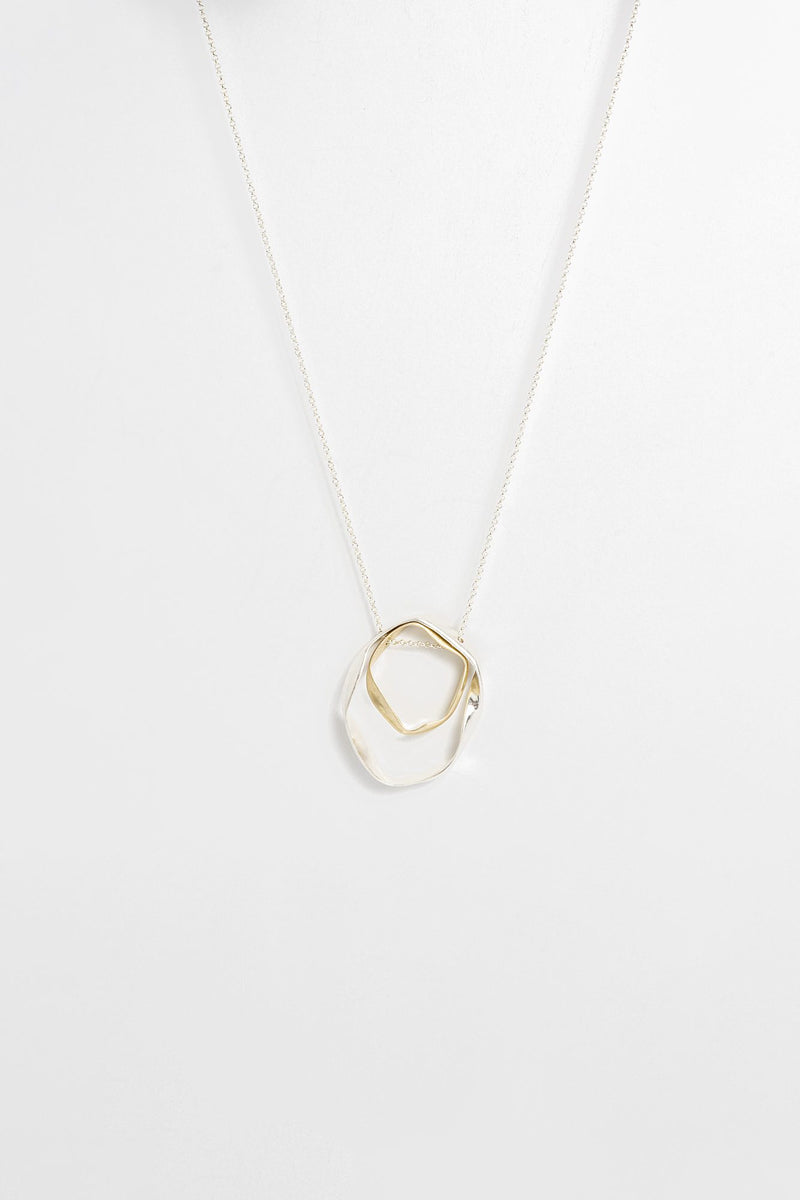 May Silver and Gold Necklace